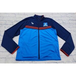 AFC Richmond Ted Lasso Track Jacket MENS M Blue Full Zip Long Sleeve